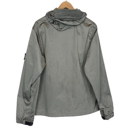 Vintage Stone Island AW 2007 Grey Nylon Metal Hooded Jacket