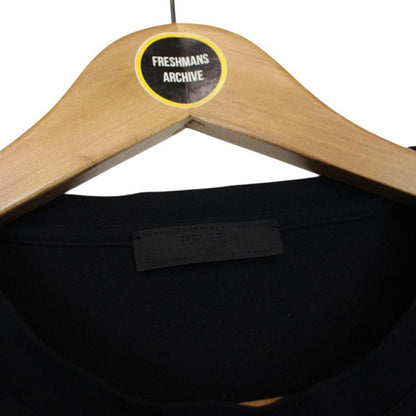 Prada Sport Black Short Sleeve Cotton Nylon Pocket T-Shirt