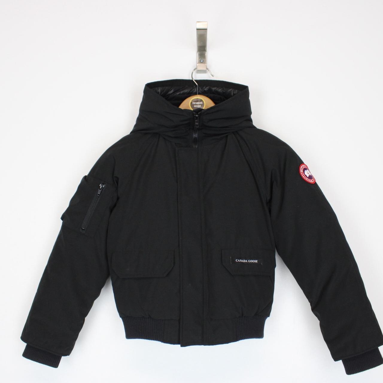 Canada Goose Black Chilliwack Bomber Down Jacket