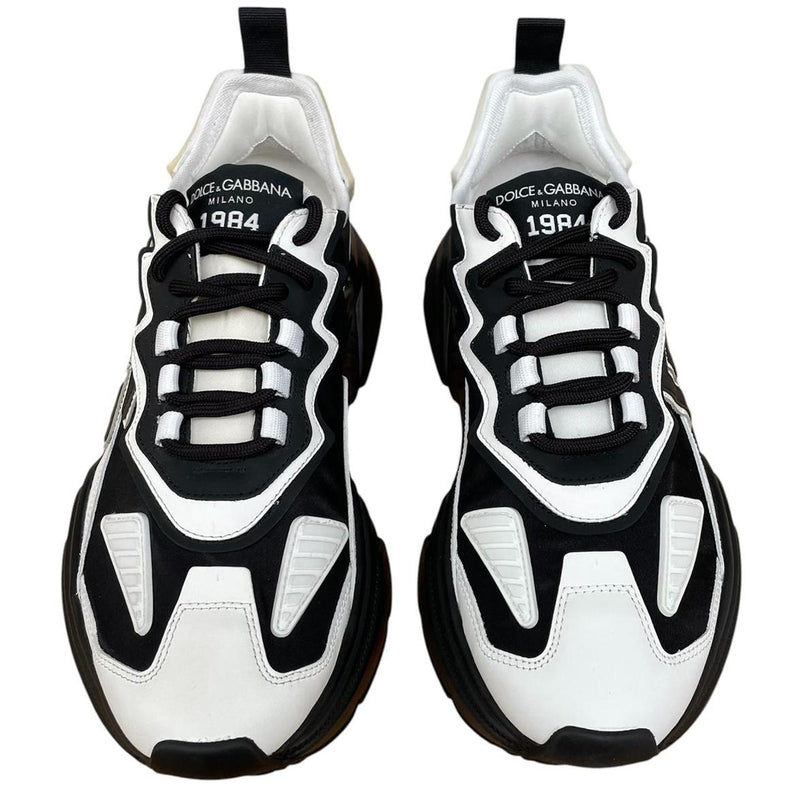 Dolce &amp; Gabbana Black and White Daymaster Trainers