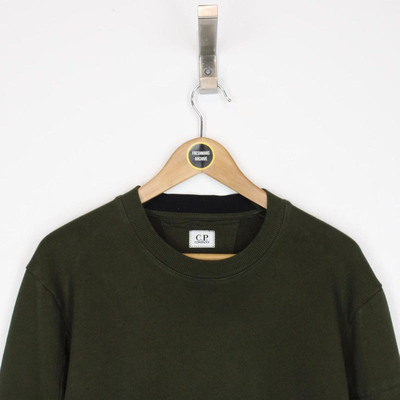CP Company Green Lens Sweatshirt Jumper