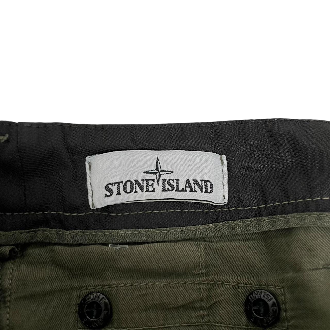 Stone Island AW 2020 Green Skinny Fit Cargo Trousers