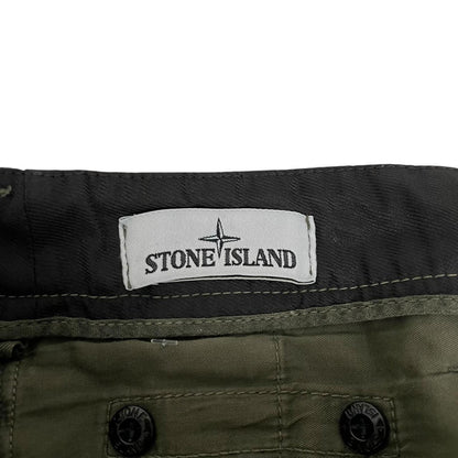 Stone Island AW 2020 Green Skinny Fit Cargo Trousers