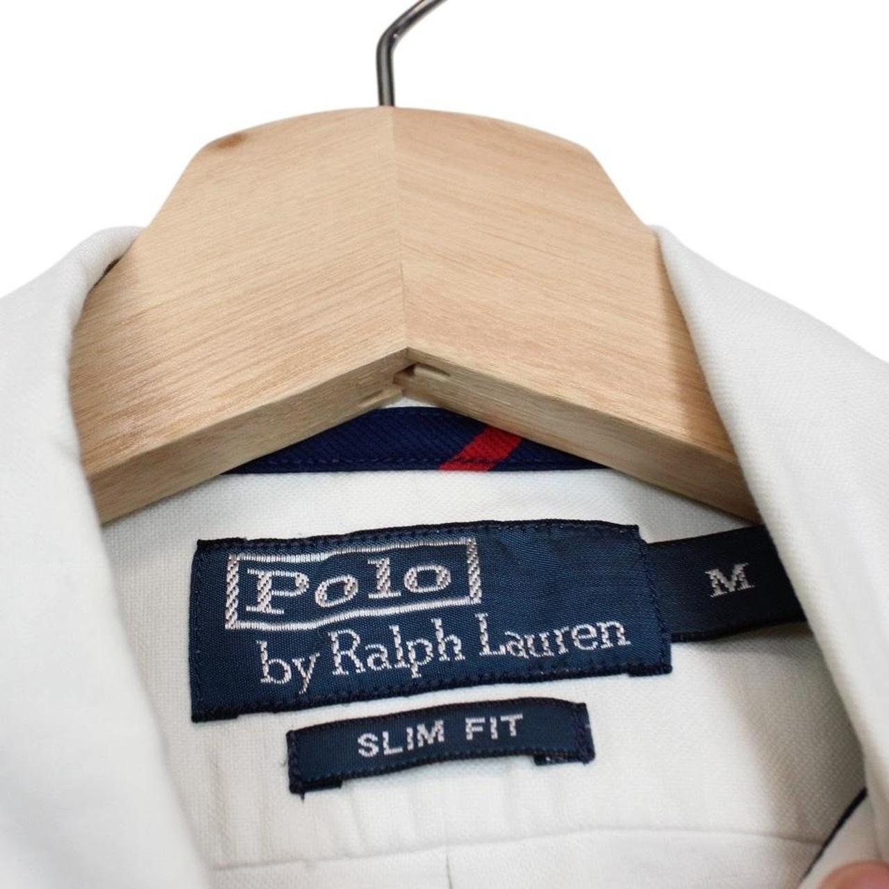 Polo Ralph Lauren White Long Sleeve Cotton Oxford Shirt