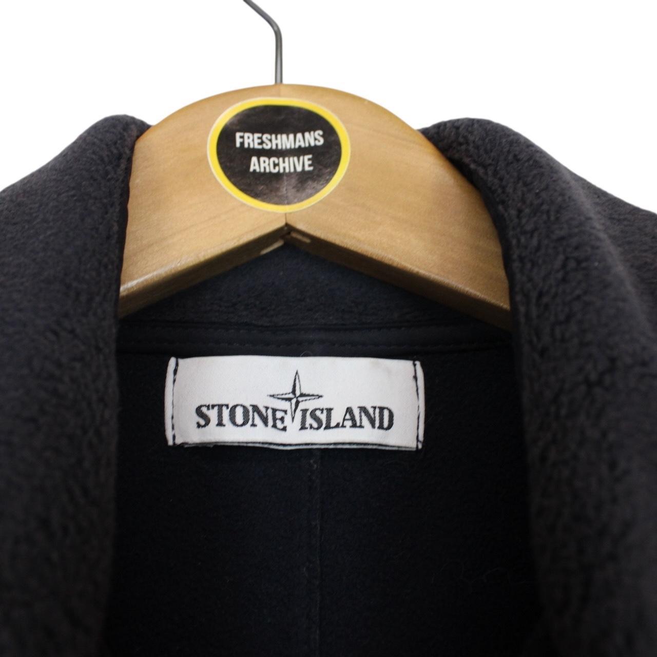 Stone Island AW 2019 Navy Blue Soft Shell-R Full Zip Jacket