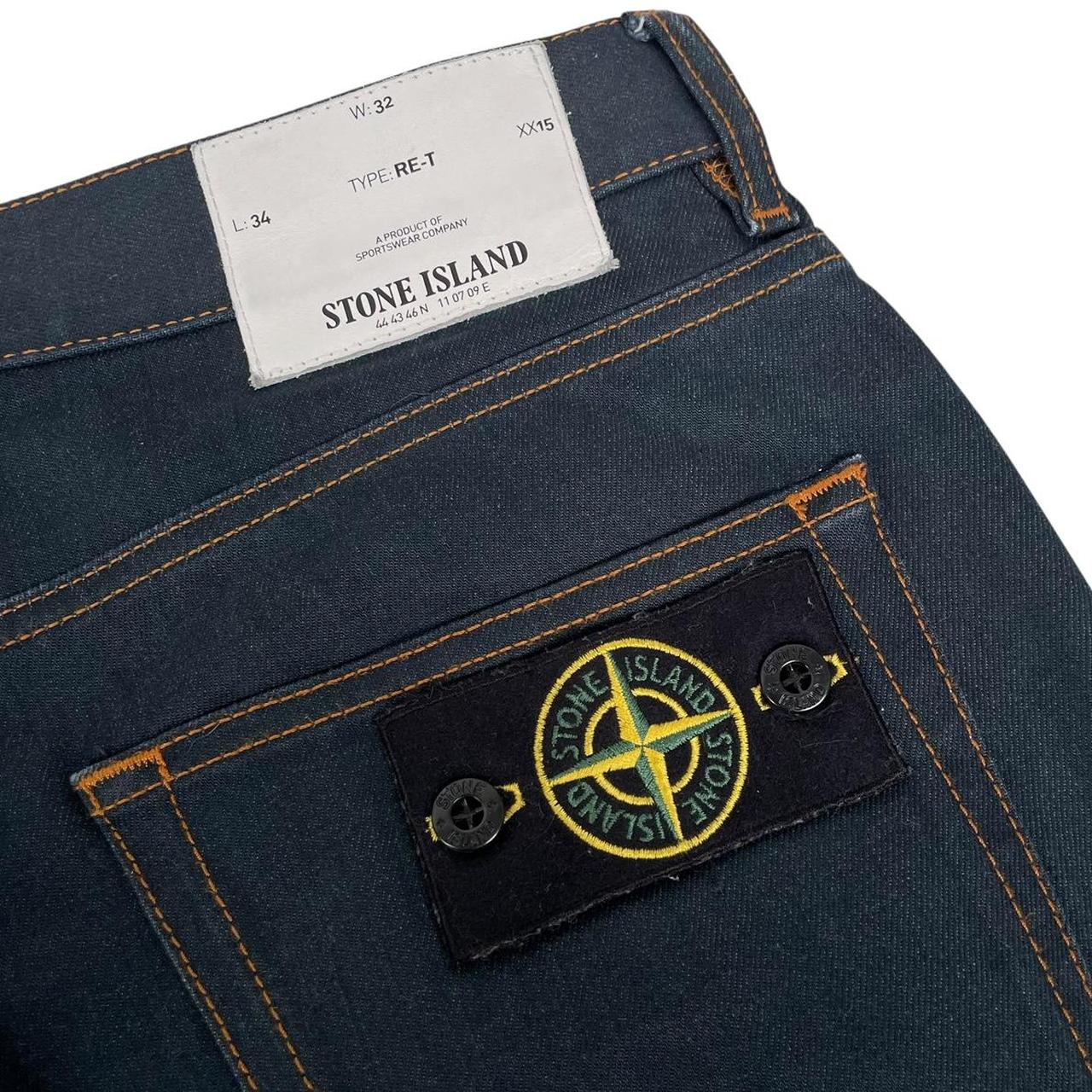 Stone Island AW 2015 Navy Blue RE-T Fit Denim Jeans