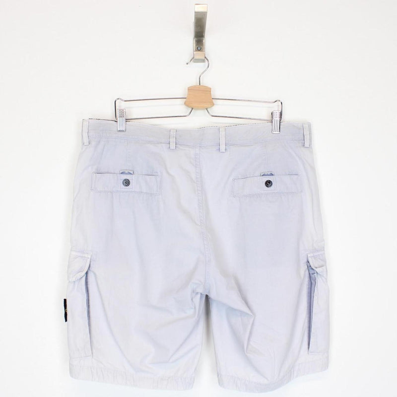 Stone Island SS 2013 Blue Bermuda Cotton Cargo Shorts