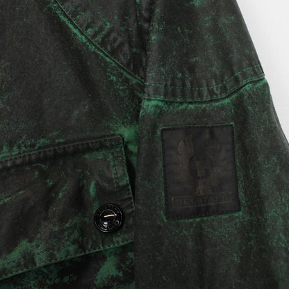 Belstaff Sammy Miller Trialmaster Green Belted Cotton Wax Jacket