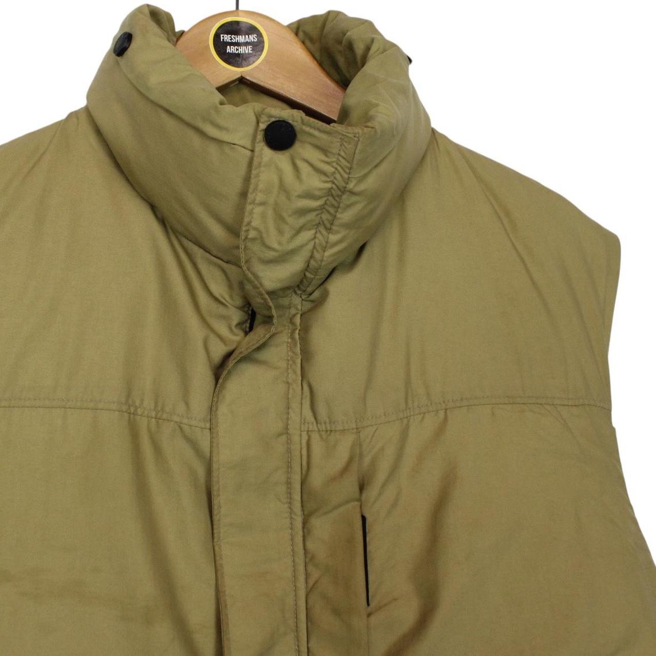 Vintage CP Company AW 2001 Tan Brown Nylon Piuma Doca Down Gilet