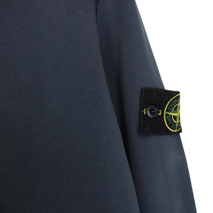 Stone Island AW 2018 Navy Blue Cotton Sweatshirt Jumper