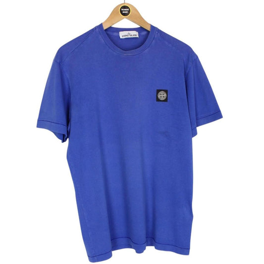 Stone Island AW 2016 Blue Short Sleeve Compass T-Shirt