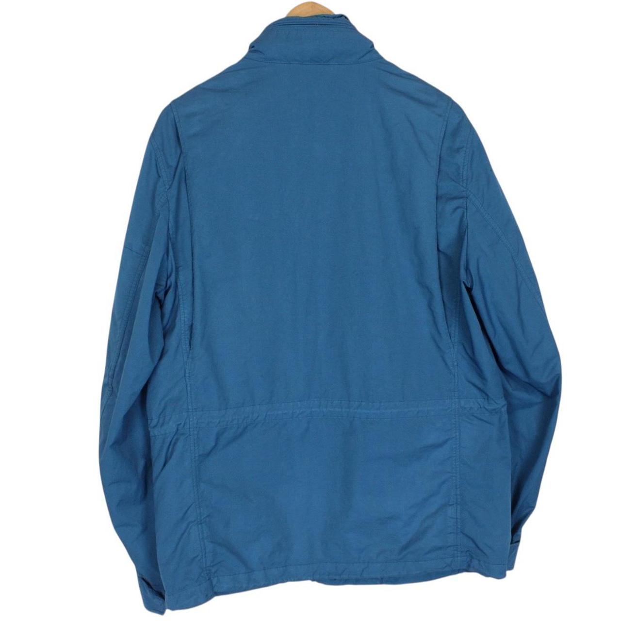 CP Company Blue Component Dyed Micro Kei Lens Jacket