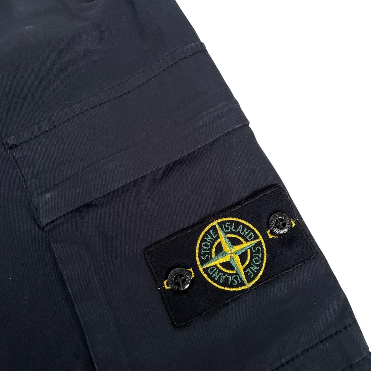 Stone Island AW 2022 Navy Blue RE-T Fit Cargo Trousers