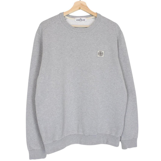 Stone Island AW 2012 Grey Cotton Compass Sweatshirt Jumper