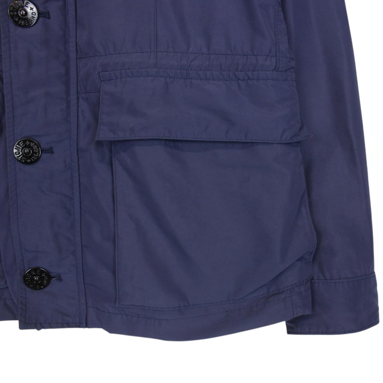Stone Island SS 2014 Navy Blue Micro Reps Nylon Multi Pocket Jacket