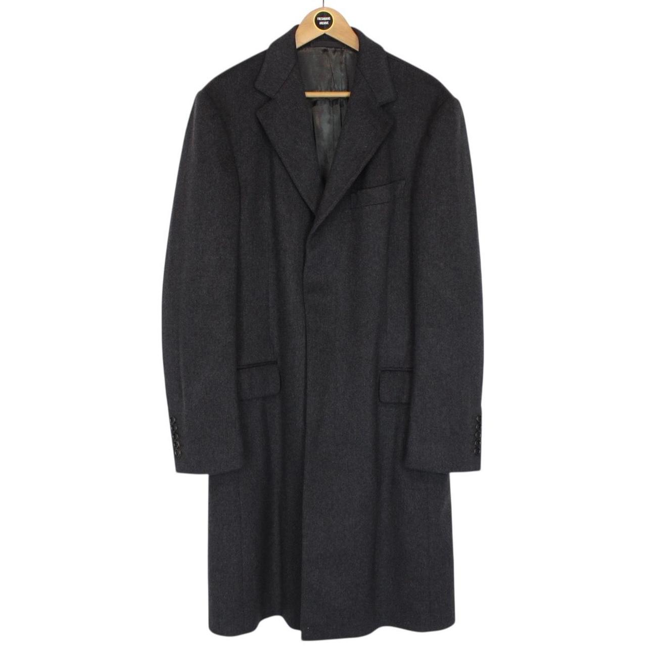 Gucci Dark Grey Wool Overcoat