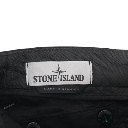 Stone Island SS 2019 Black RE-T Fit Cargo Trousers