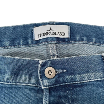 Stone Island SS 2016 Blue Slim Fit Denim Jeans