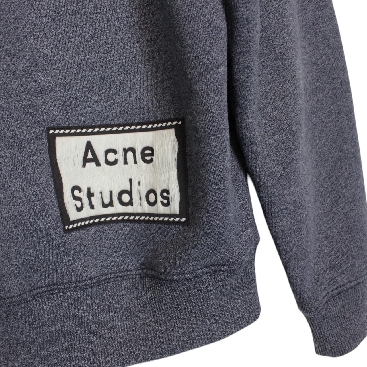 Acne Studios Blue Cotton Sweatshirt Jumper
