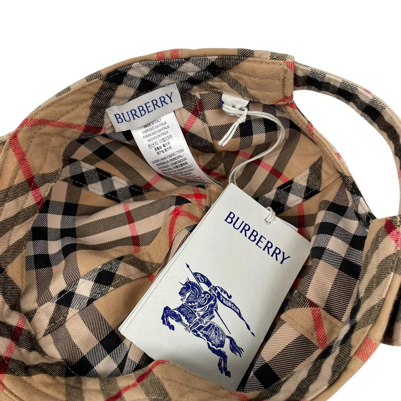 Burberry Beige Archive Nova Check Baseball Cap