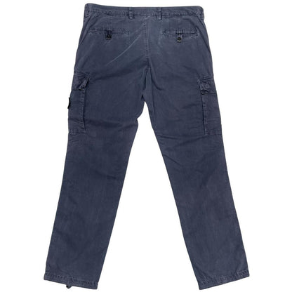 Stone Island AW 2014 Navy Blue Slim Fit Cargo Trousers