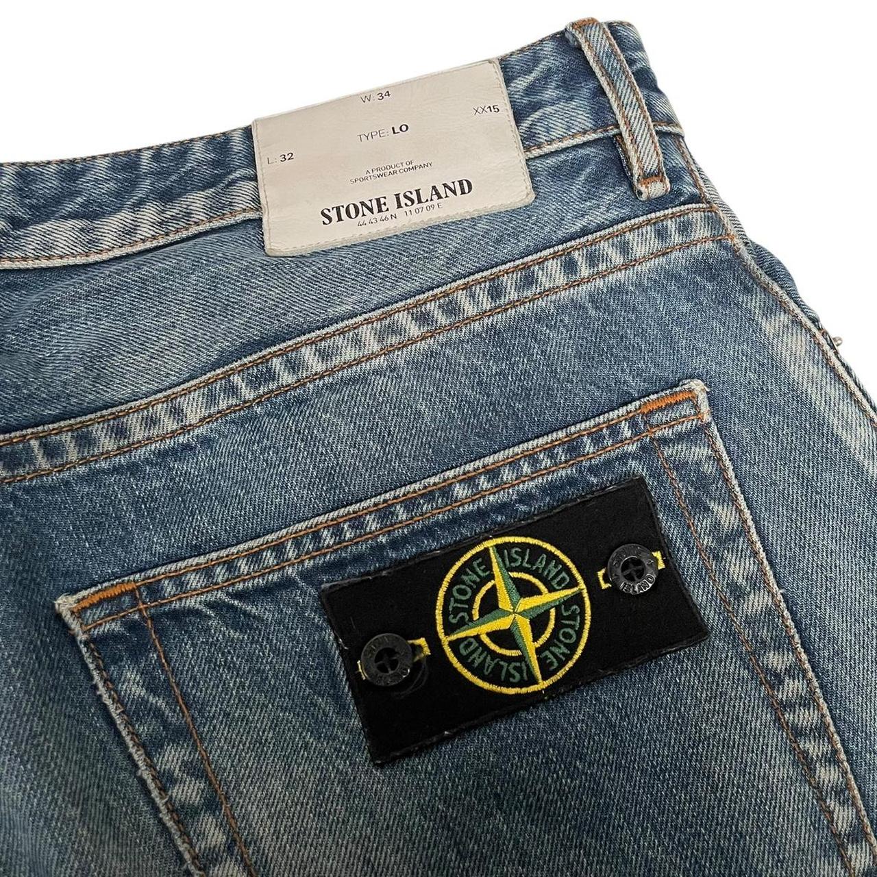 Stone Island AW 2014 Blue LO Fit Denim Jeans