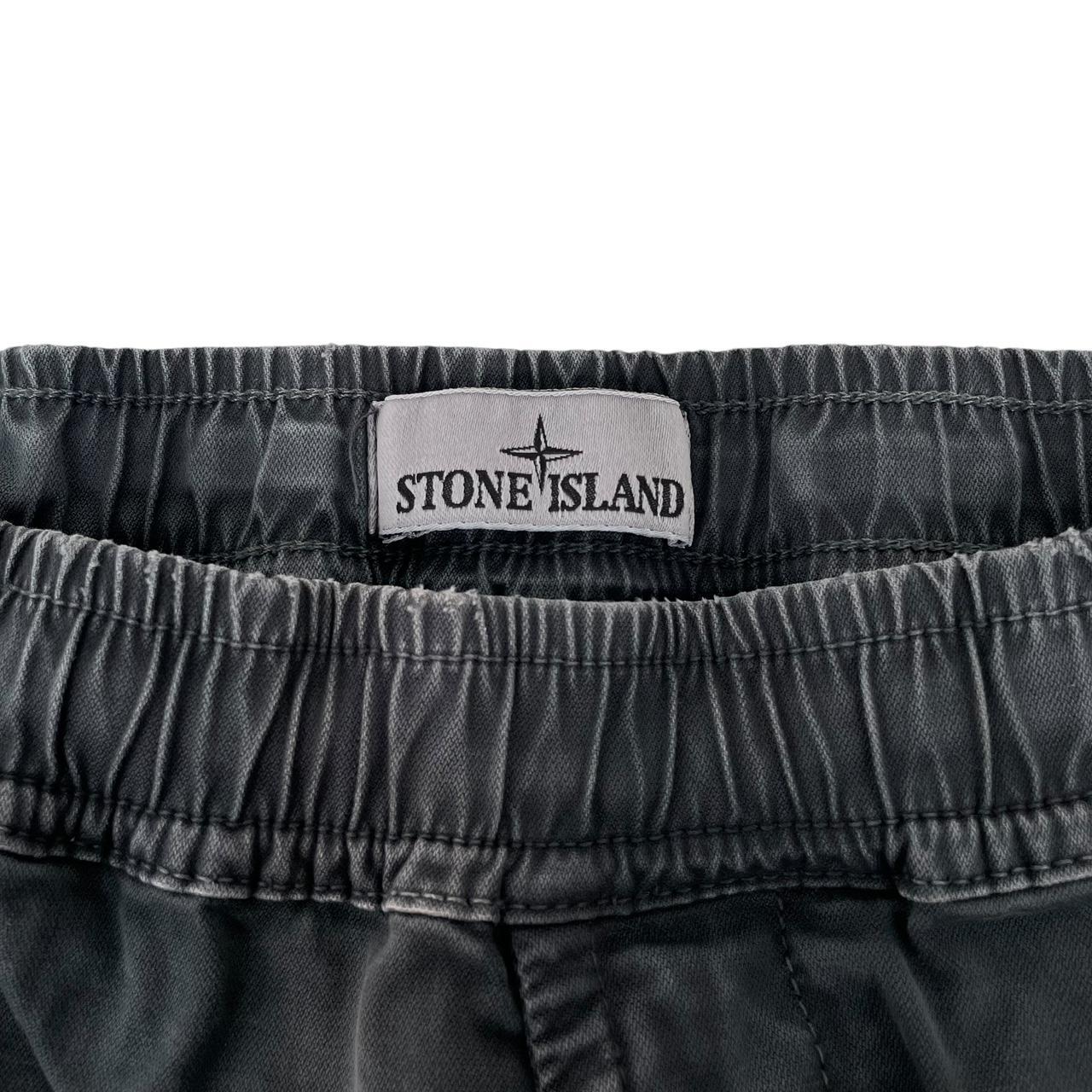 Stone Island AW 2020 Dark Grey RE-T Fit Cargo Trousers