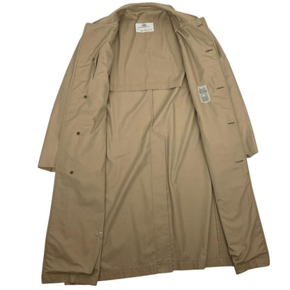 Vintage 80s Aquascutum Aqua 5 Tan Brown Cotton Blend Trench Coat
