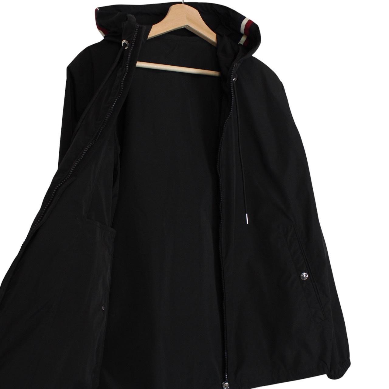 Moncler Grimpeurs Black Full Zip Nylon Windbreaker Jacket
