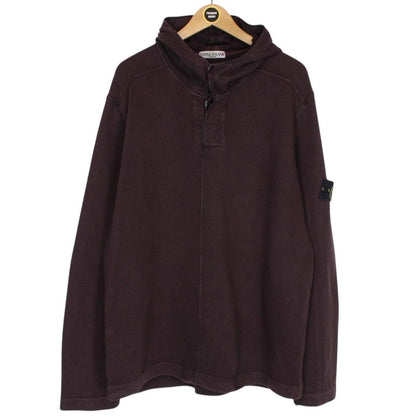 Stone Island AW 2008 Brown Cotton Hoodie Jumper