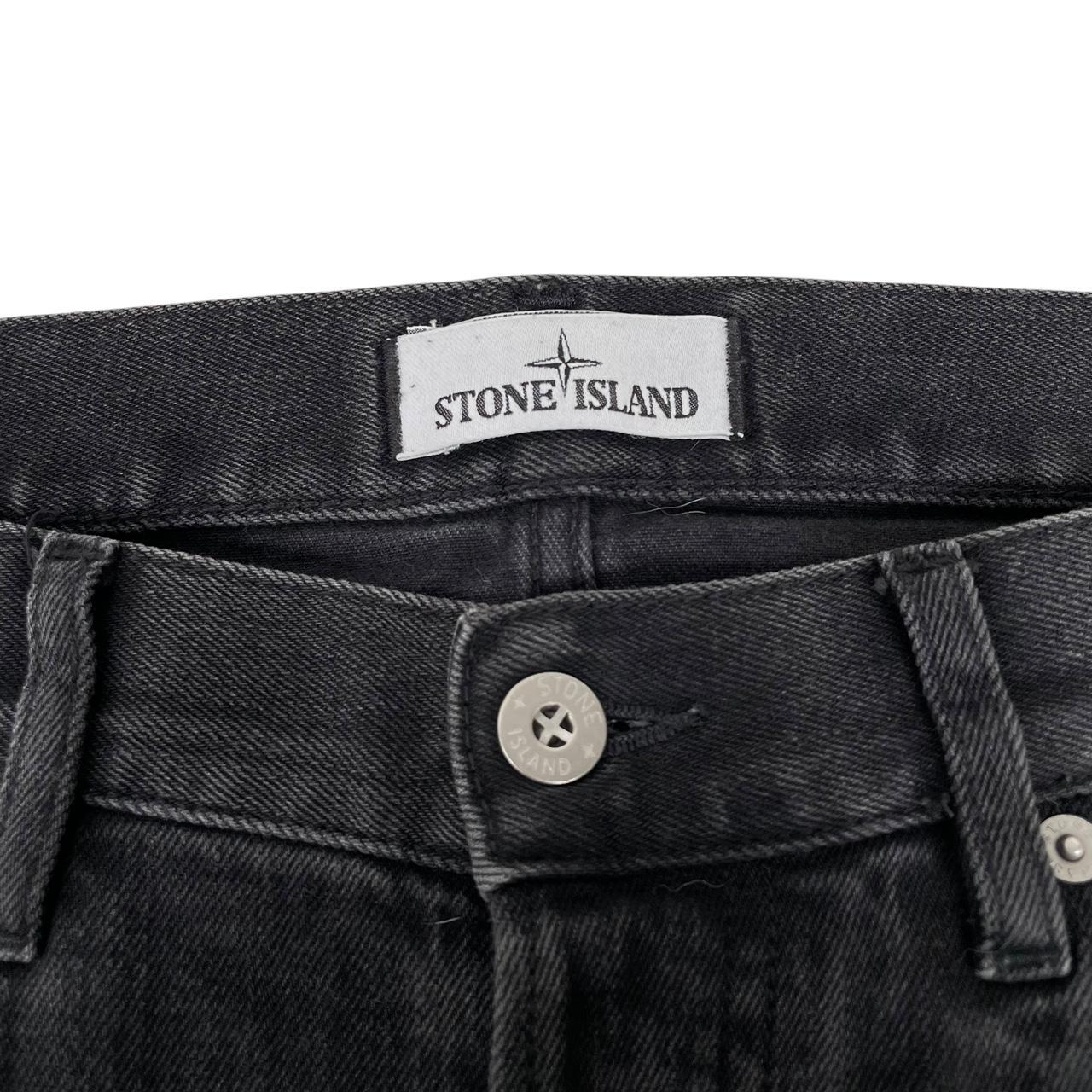 Stone Island SS 2017 Black Slim Fit Denim Jeans