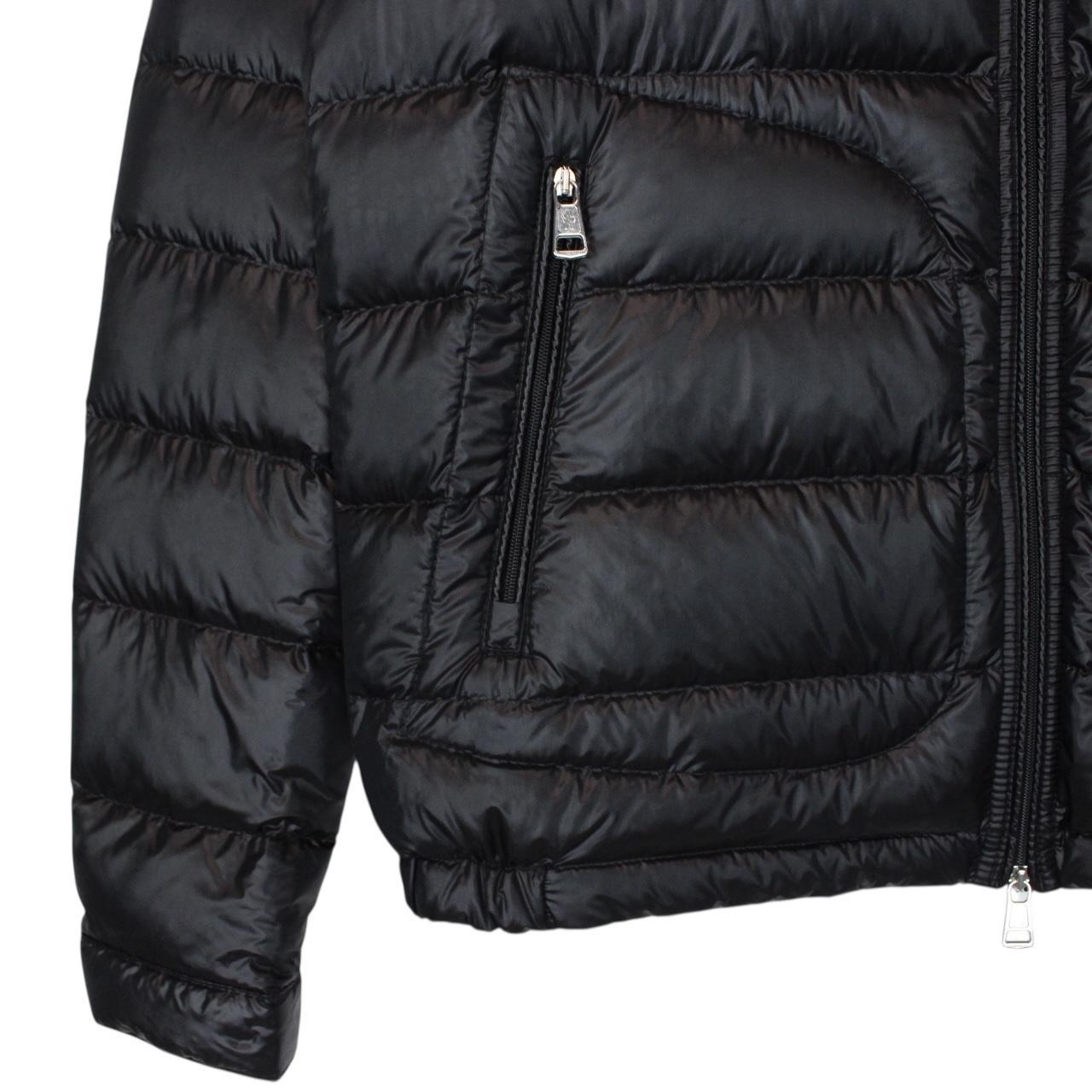 Moncler Acorus Black Longue Saison Quilted Down Jacket