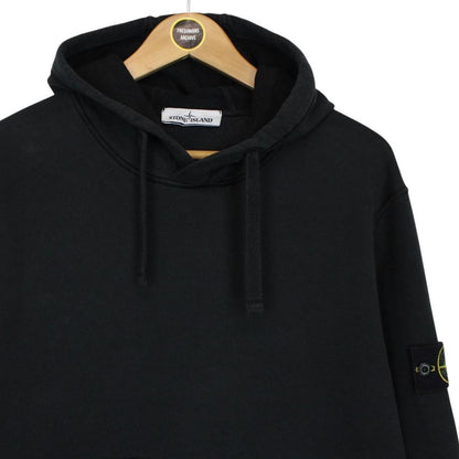 Stone Island SS 2020 Black Cotton Hoodie Jumper