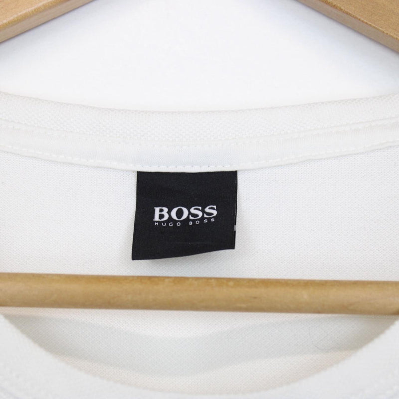 Hugo Boss White Short Sleeve Cotton T-Shirt