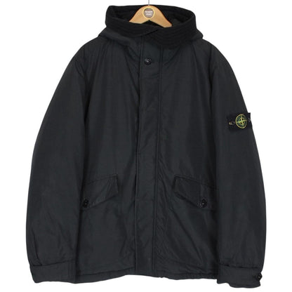 Stone Island AW 2017 Navy Blue Micro Reps Primaloft Hooded Jacket