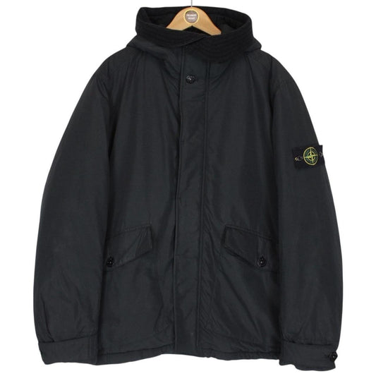 Stone Island AW 2017 Navy Blue Micro Reps Primaloft Hooded Jacket