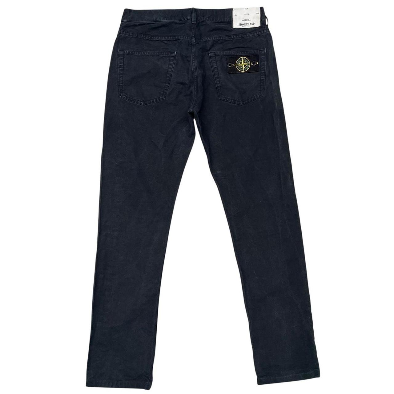 Stone Island AW 2014 Black Slim Fit Trousers