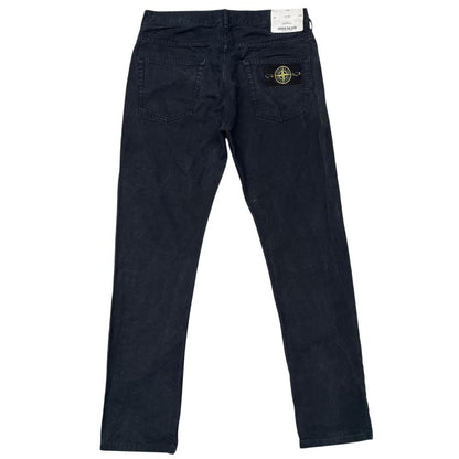 Stone Island AW 2014 Black Slim Fit Trousers