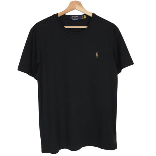 Polo Ralph Lauren Black Short Sleeve Pima Cotton T-Shirt