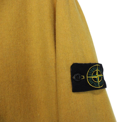 Stone Island AW 2014 Yellow Melange Wool Poly Hooded Jacket