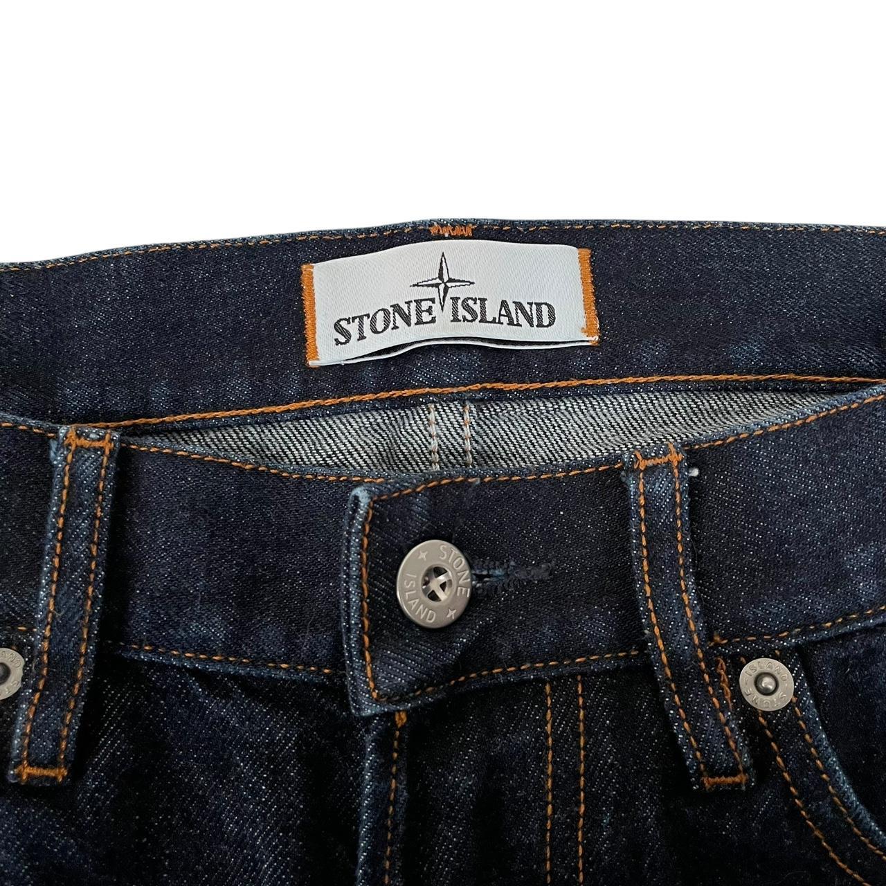 Stone Island SS 2016 Navy Blue Slim Fit Denim Jeans
