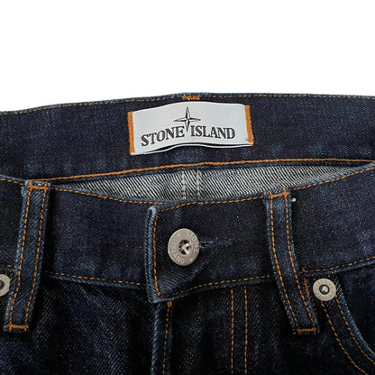 Stone Island SS 2016 Navy Blue Slim Fit Denim Jeans