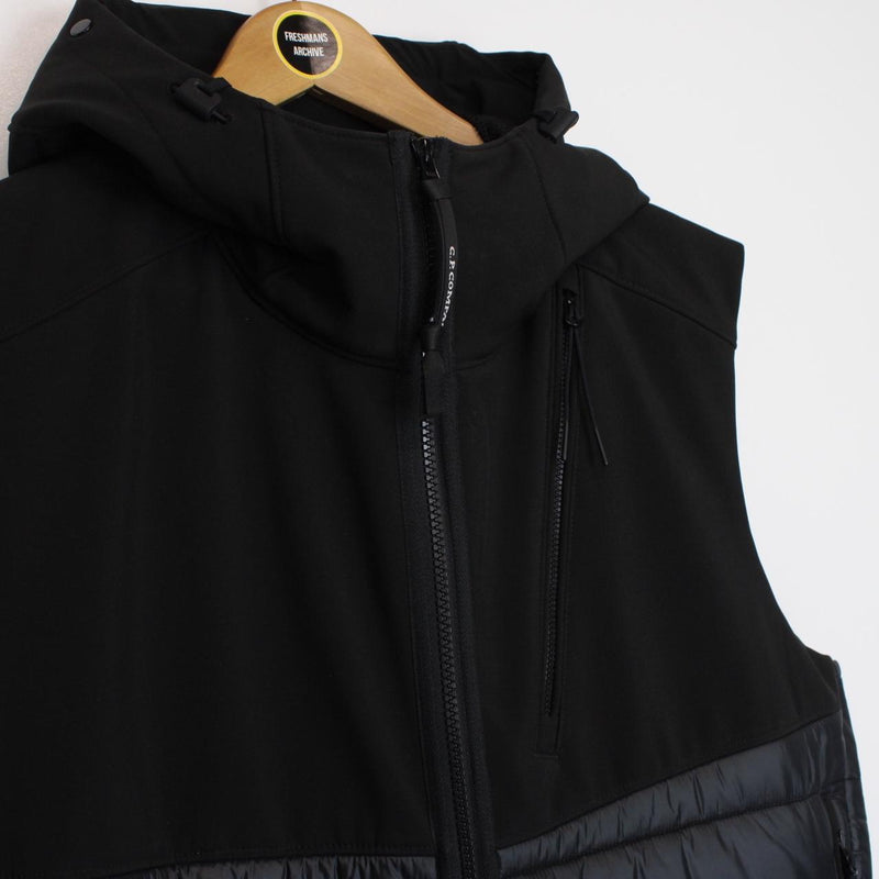 CP Company Black Shell Goggle Gilet / Bodywarmer