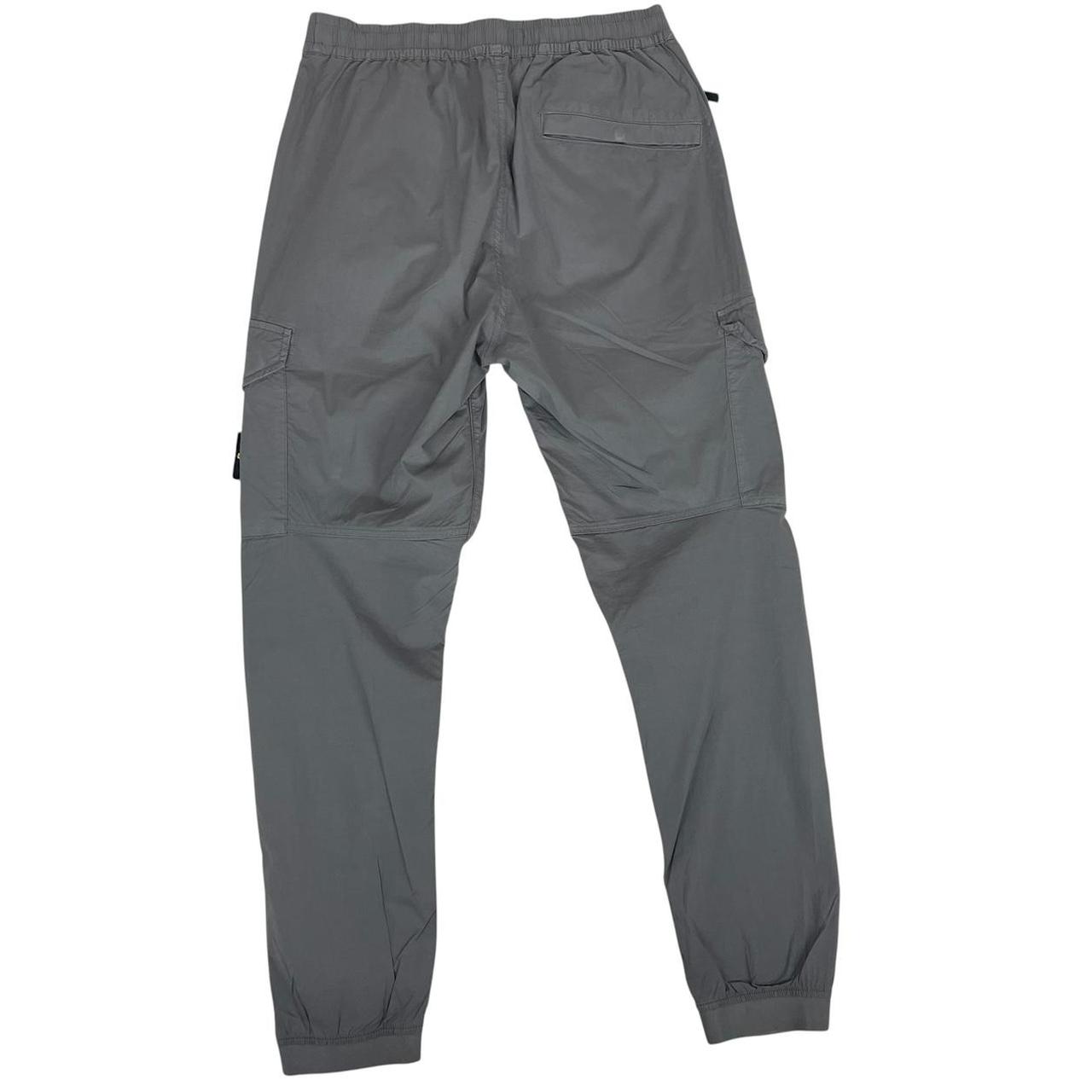 Stone Island SS 2020 Grey RE-T Fit Cargo Trousers
