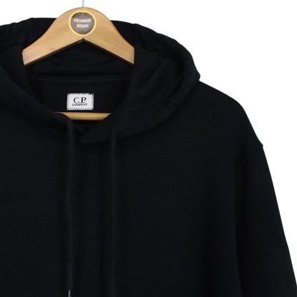 CP Company Black Pullover Lens Hoodie Jumper