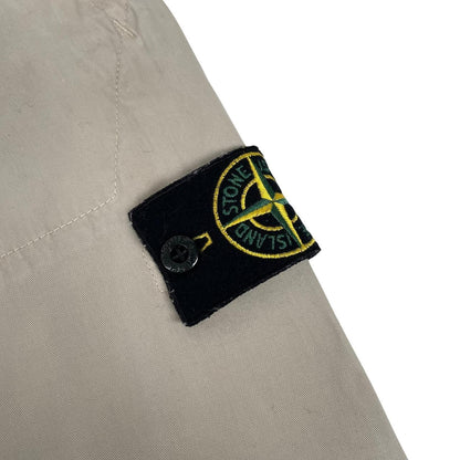 Stone Island AW 2018 Beige RE-T Fit Cargo Trousers