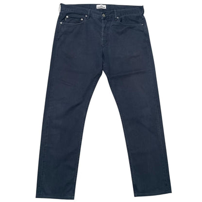 Stone Island SS 2012 Navy Blue RE-T Fit Cotton Trousers