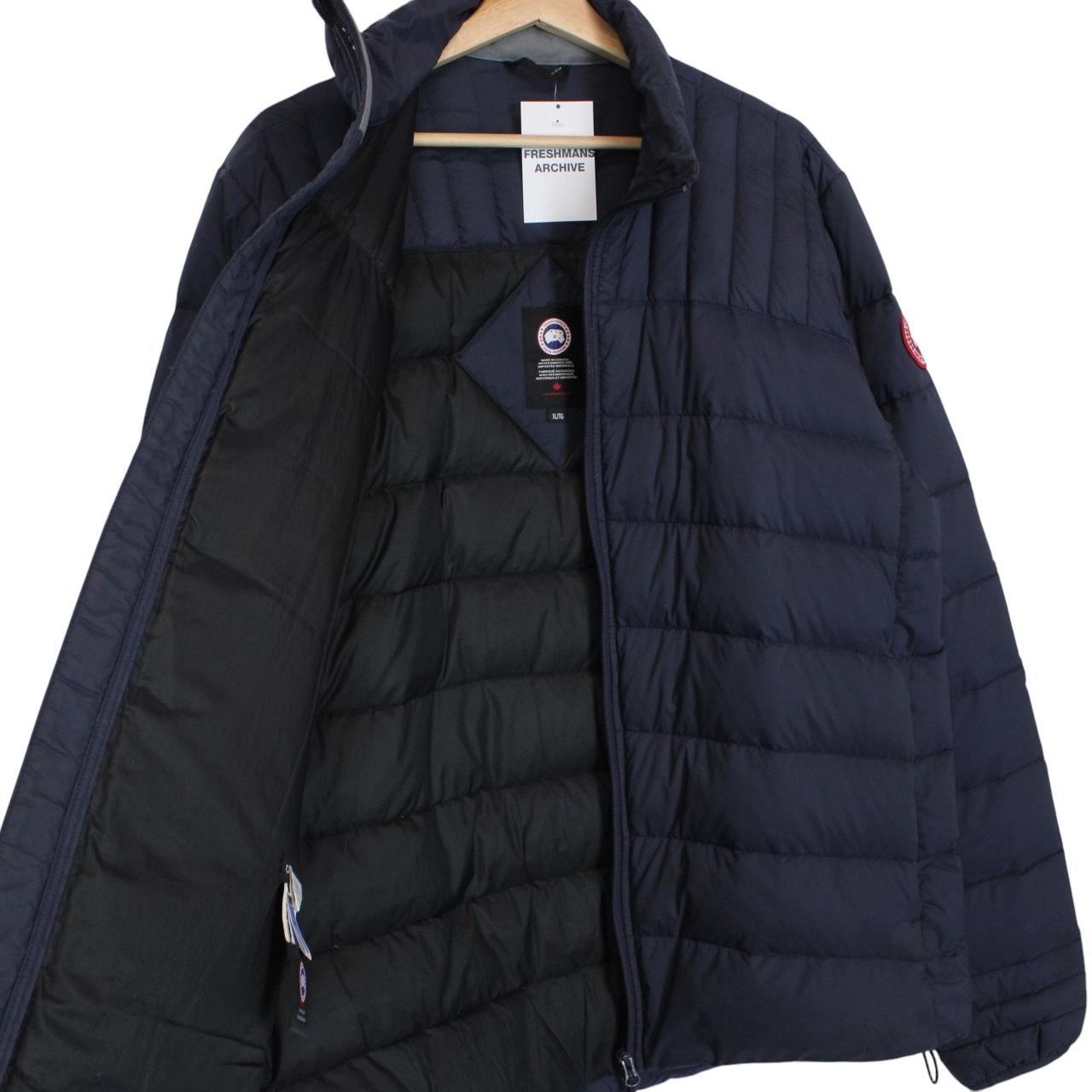 Canada Goose Navy Blue Brookvale Nylon Down Jacket