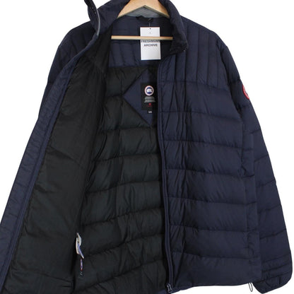 Canada Goose Navy Blue Brookvale Nylon Down Jacket