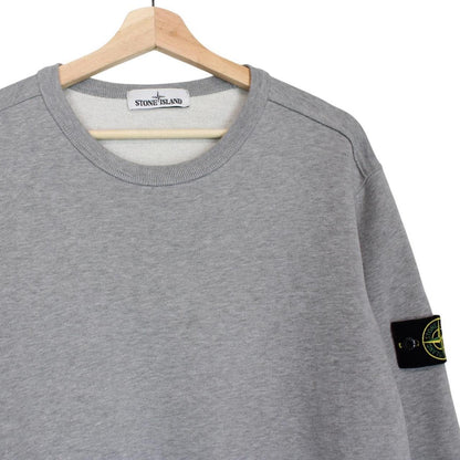 Stone Island AW 2019 Grey Cotton Sweatshirt Jumper